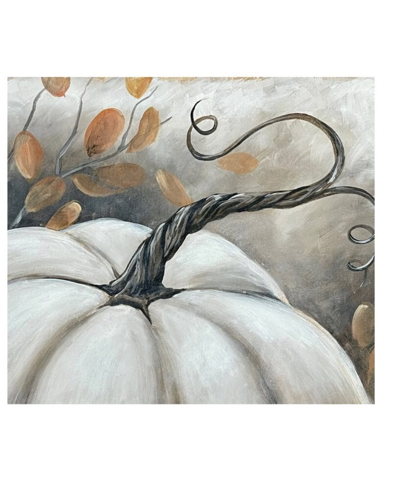Cinderella Pumpkin Paint & Sip at Trax Off The Rail